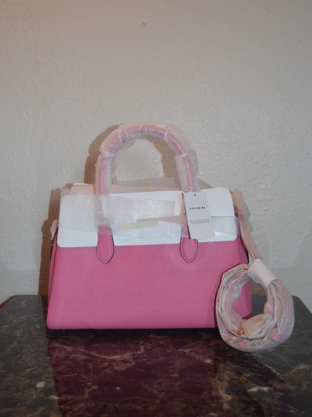 COACH OUTLET BY COACH Darcie Carryall in Petunia Pink